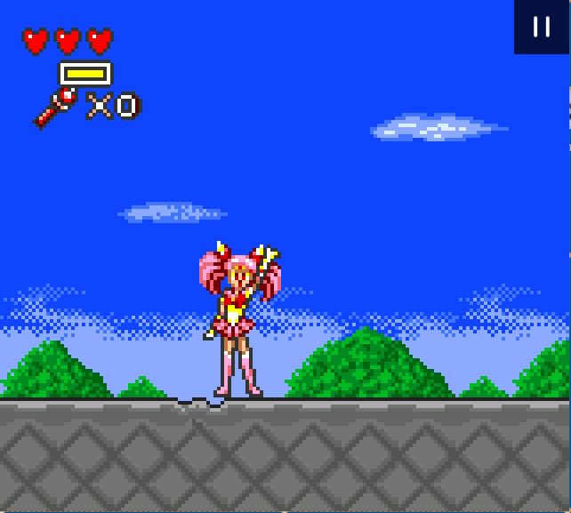 Bishoujo Senshi Sailor Moon S - Game Gear game screenshot (1995) by Bandai
